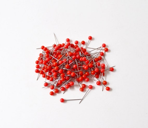 Map Tacks Red Push Pins Map Markers 100 Pins Short Pins Travel