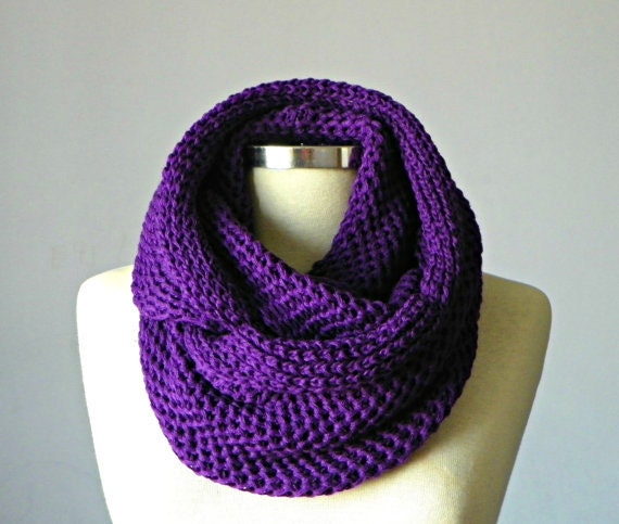 SALE Knit scarf infinity scarf chunky Cowl scarf hood