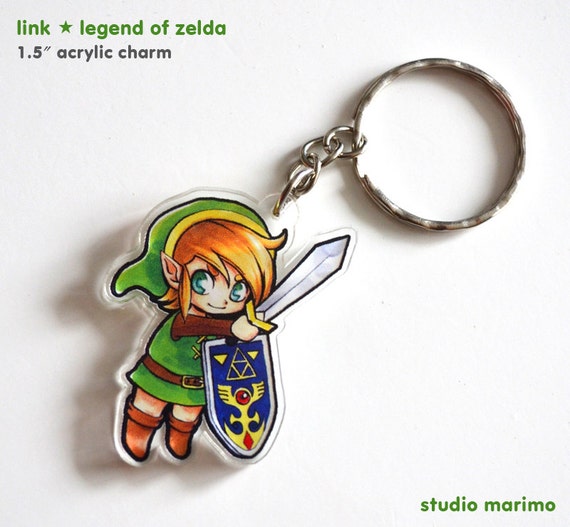 Link // Legend of Zelda // Acrylic Keychain Charm