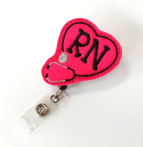 Registered Nurse Badge Clips Cute Badge Reels Unique