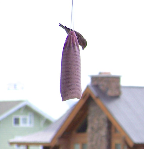 soft pink finch sock mesh bird feeder backyard bird soft pink finch sock mesh bird feeder backyard bird
