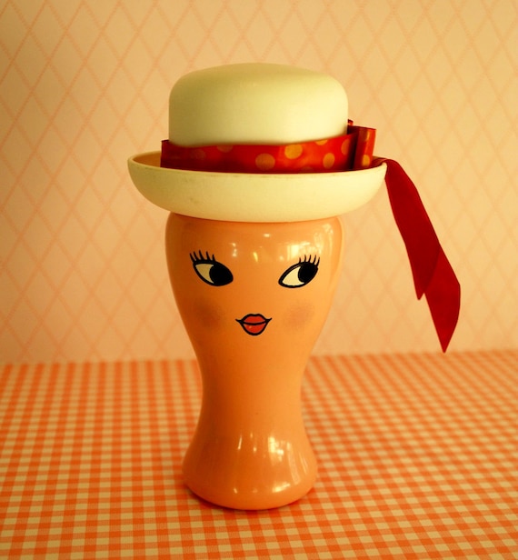 Vintage 1960s Avon Miss Lollypop Cologne Mist Doll by tchotchkee