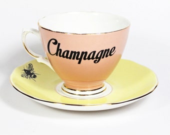 champagne teacup