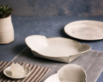 ceramic serving tray