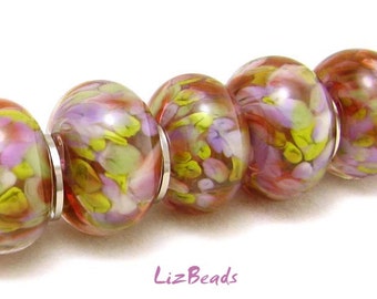 SRA Handcrafted Artisan Lampwork Bead Set - LEADING LADY