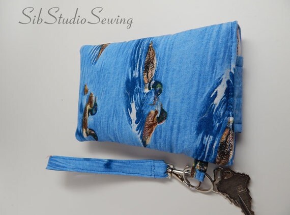 Loons Smartphone Wristlet, Fits iPhone 6, Fire Phone, Smartphones up ...
