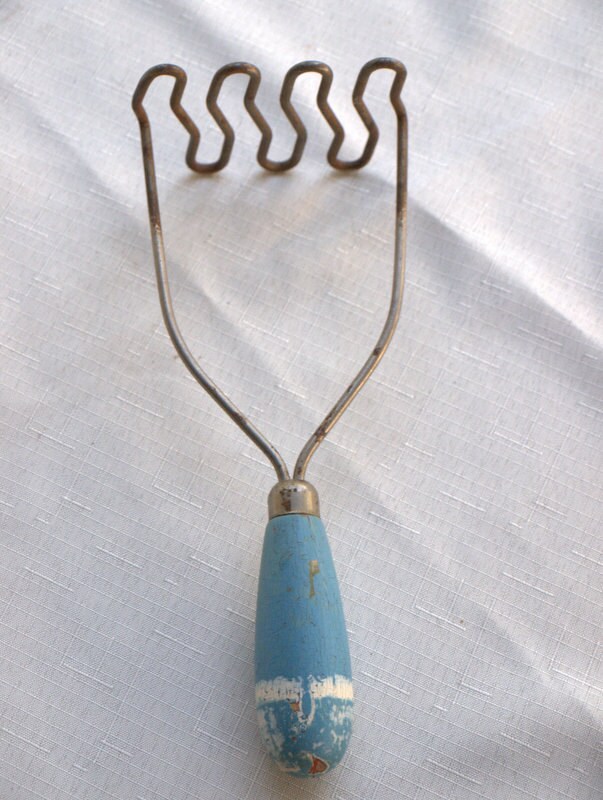 Antique Potato Masher Vintage Potato Masher by bettysantiques