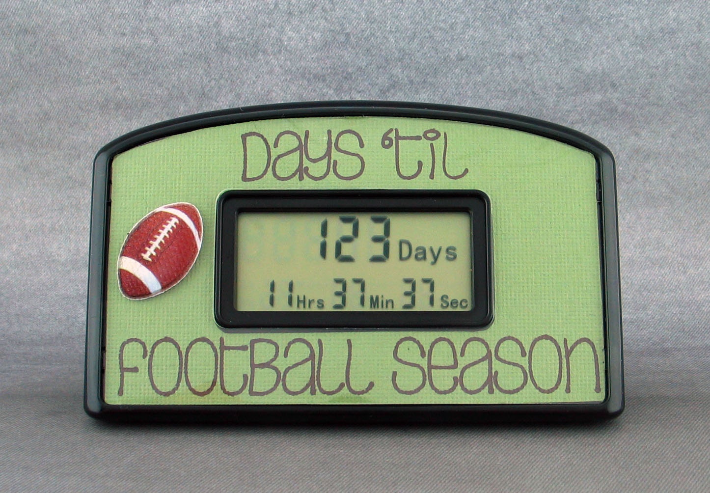 Football Season Countdown Clock