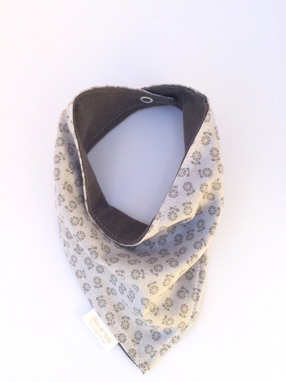 Bibdana, bib bandana, Teething bib, Neckerchief, Baby Accessory, Baby