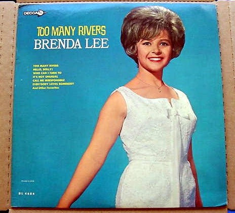 Brenda Lee Too Many Rivers 1965 WL Promo LP By Vinylmadness