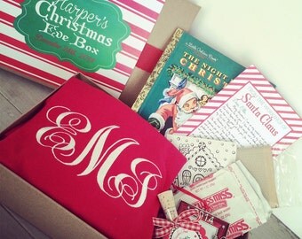 Christmas Eve Box, Christmas Memory Box, Personalized Santa Letter Complete Package- Christmas Tradition