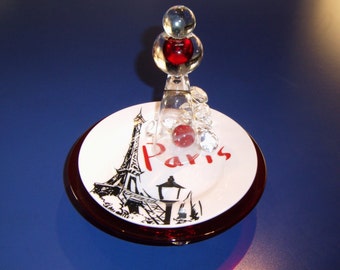 model clay eiffel of tower Art, Sculpture Tower Decorative Piece, Cassini Oleg Crystal Eiffel