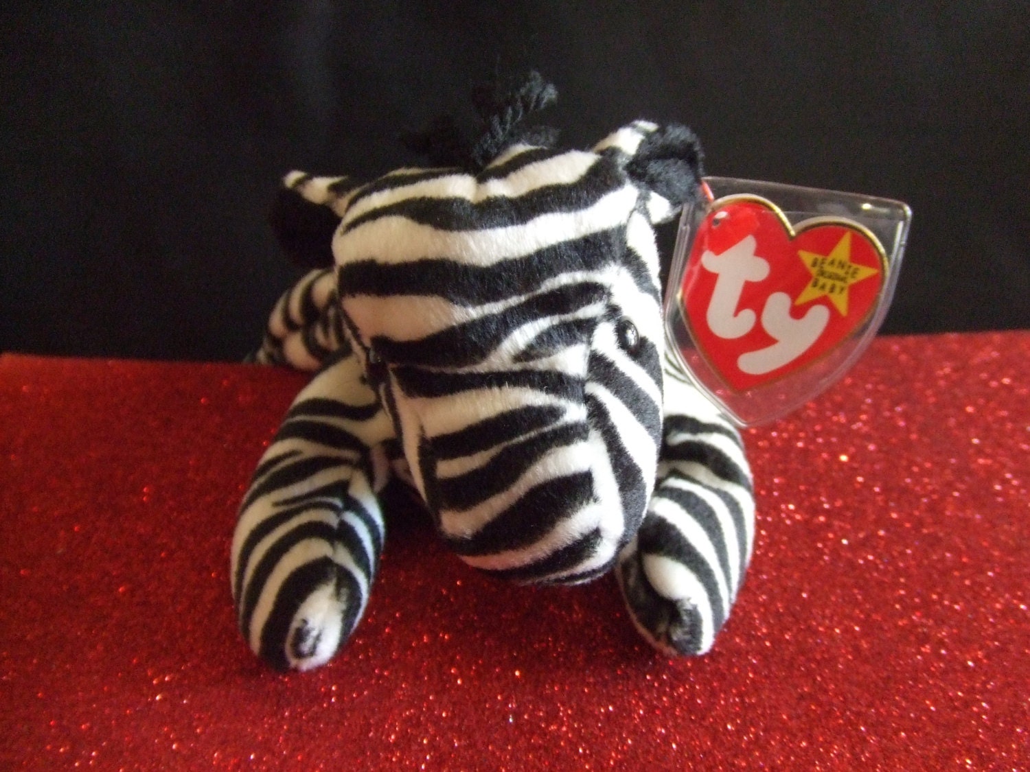 Ziggy the Zebra Beanie Babies Collection Original