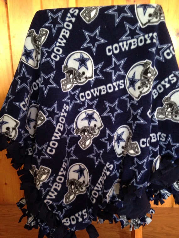 Hand Tied Fleece Dallas Cowboys Blanket/Throw