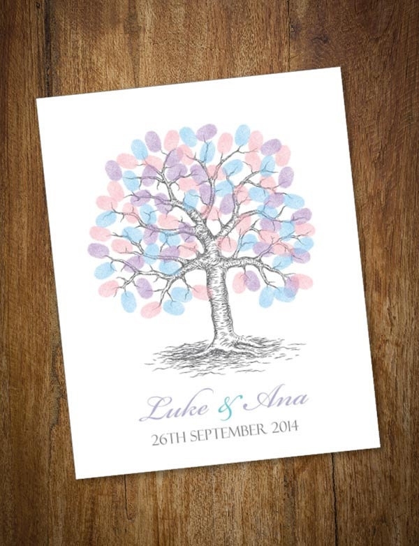 Traditional Fingerprint Tree PRINTABLE FILE ONLY