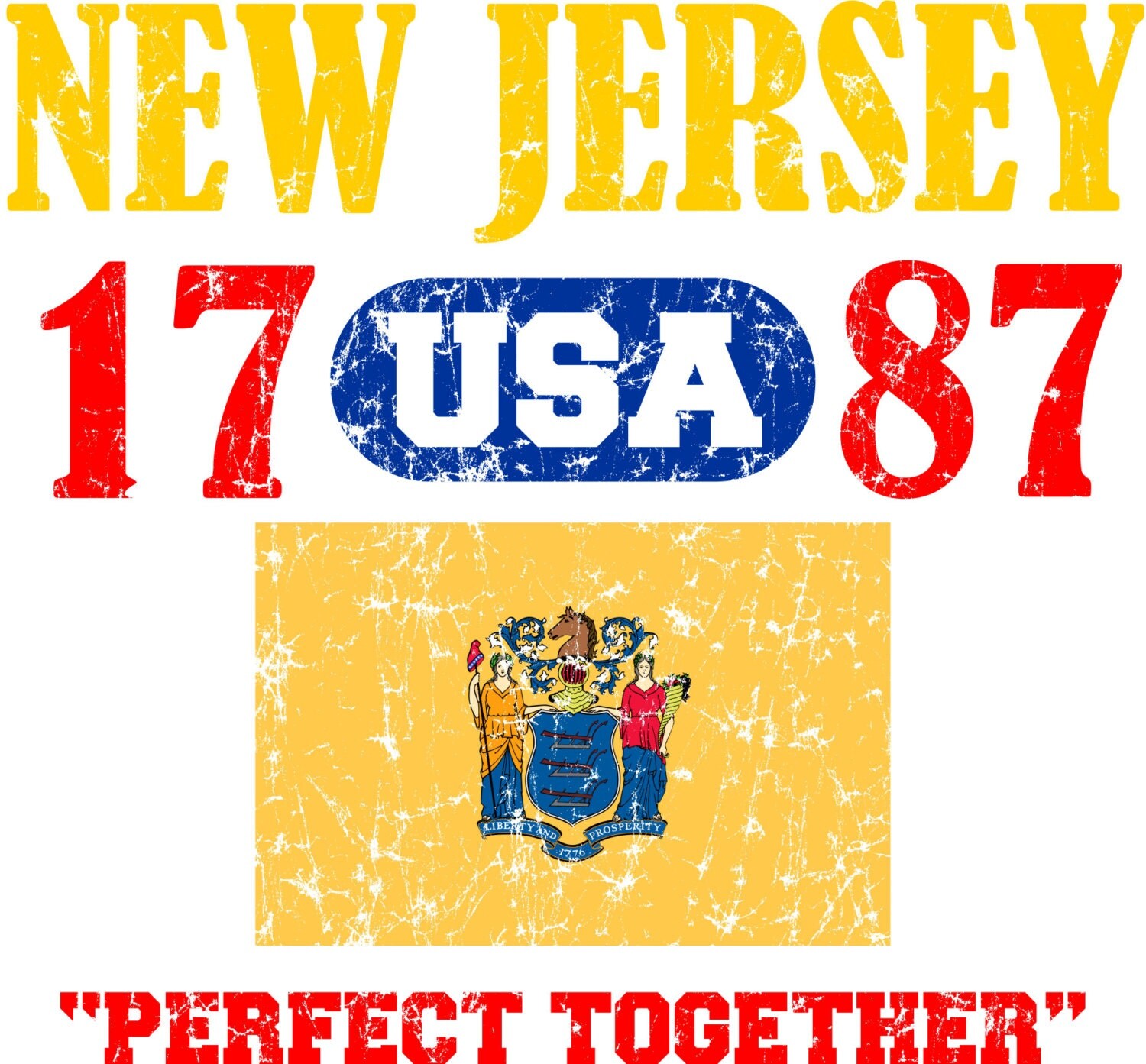 why was new jersey founded in 1787