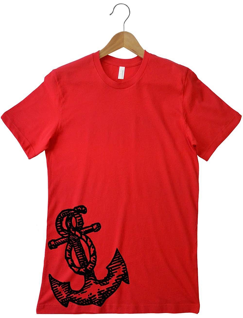 Anchor T Shirt Nautical Anchor Shirt Cute Womens Shirt