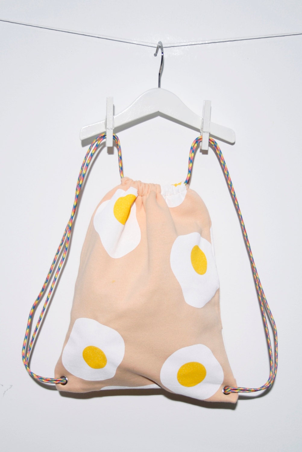 Fried egg travel backpack/bag