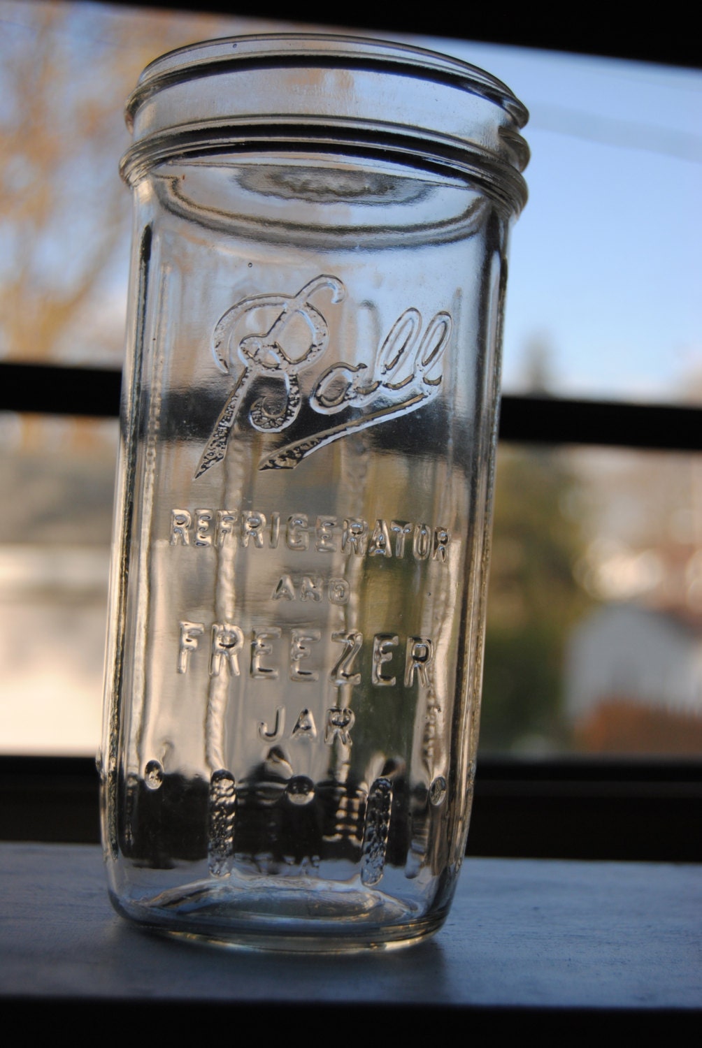 Vintage Canning Jar Tall Ball Jar by camillesBOOTH66 on Etsy