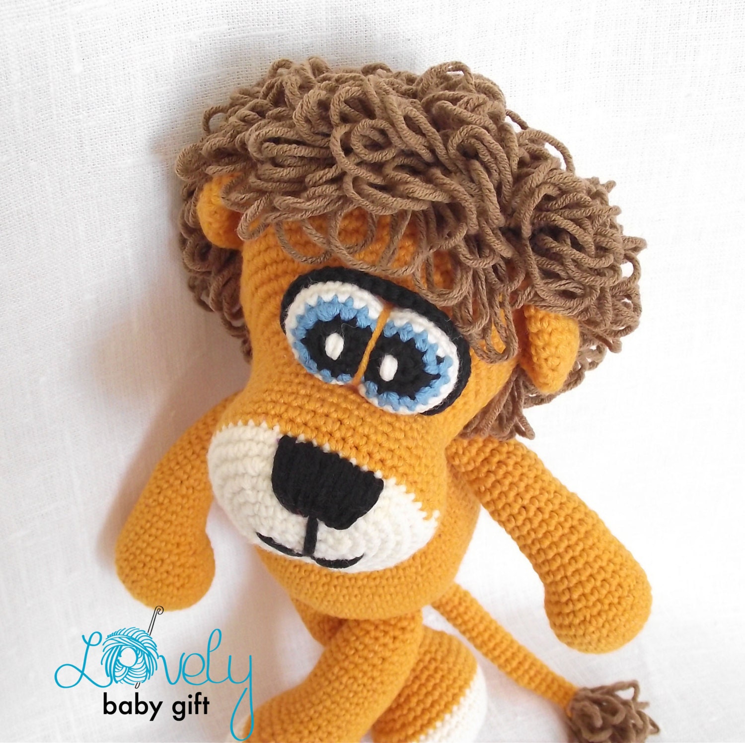 stuffed lion pattern free