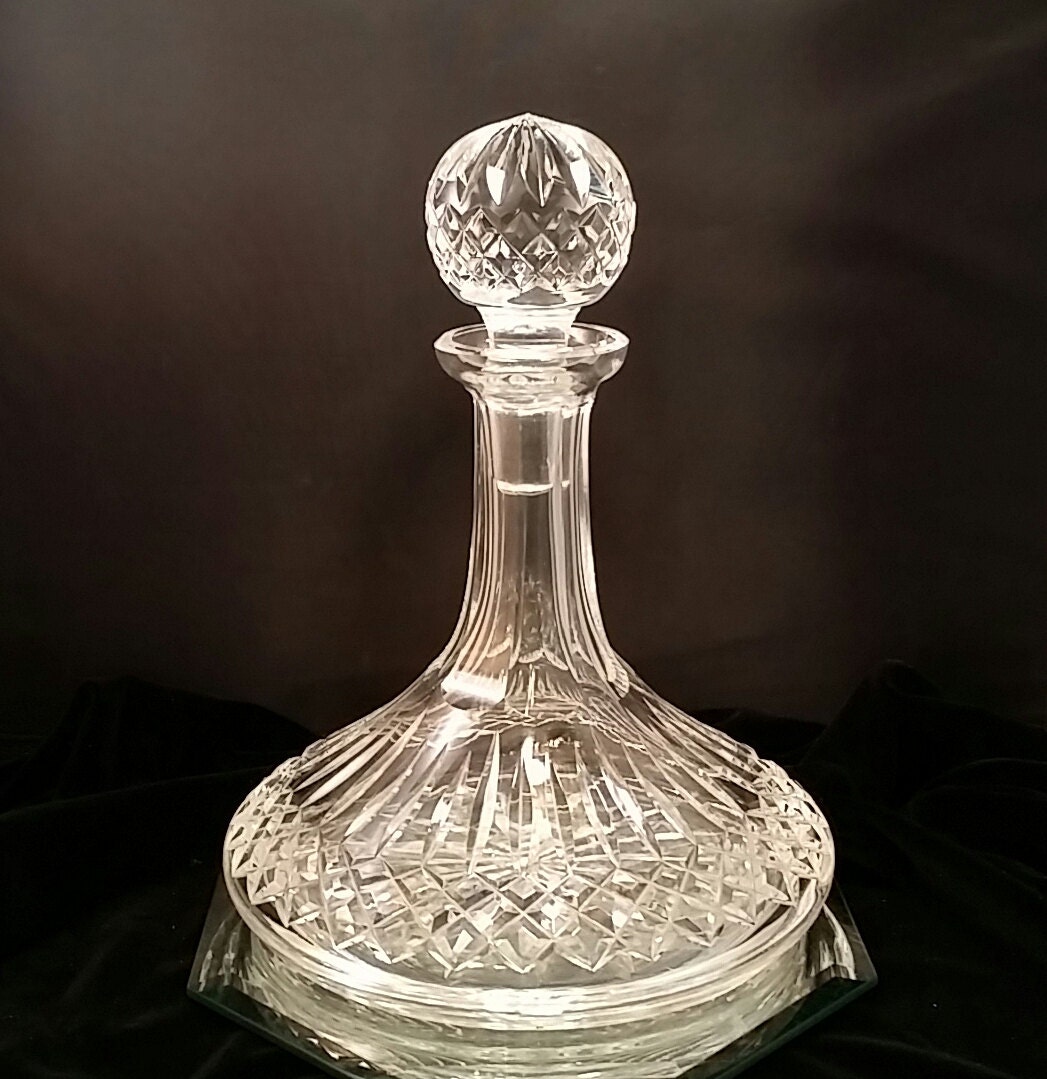 waterford crystal wine decanter