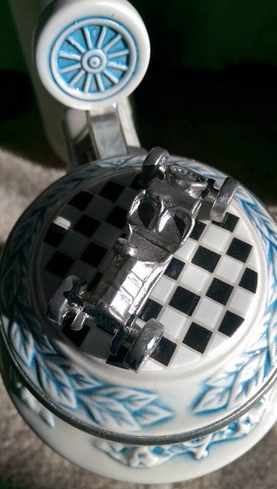 Large Avon Race Car Stein 1989 Collectible by SwingDecades on Etsy