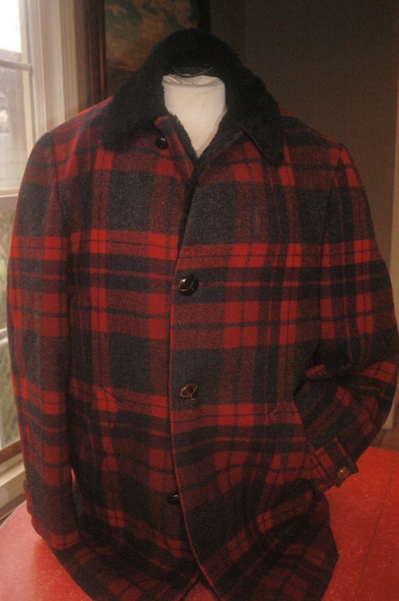 pendleton buffalo plaid jacket