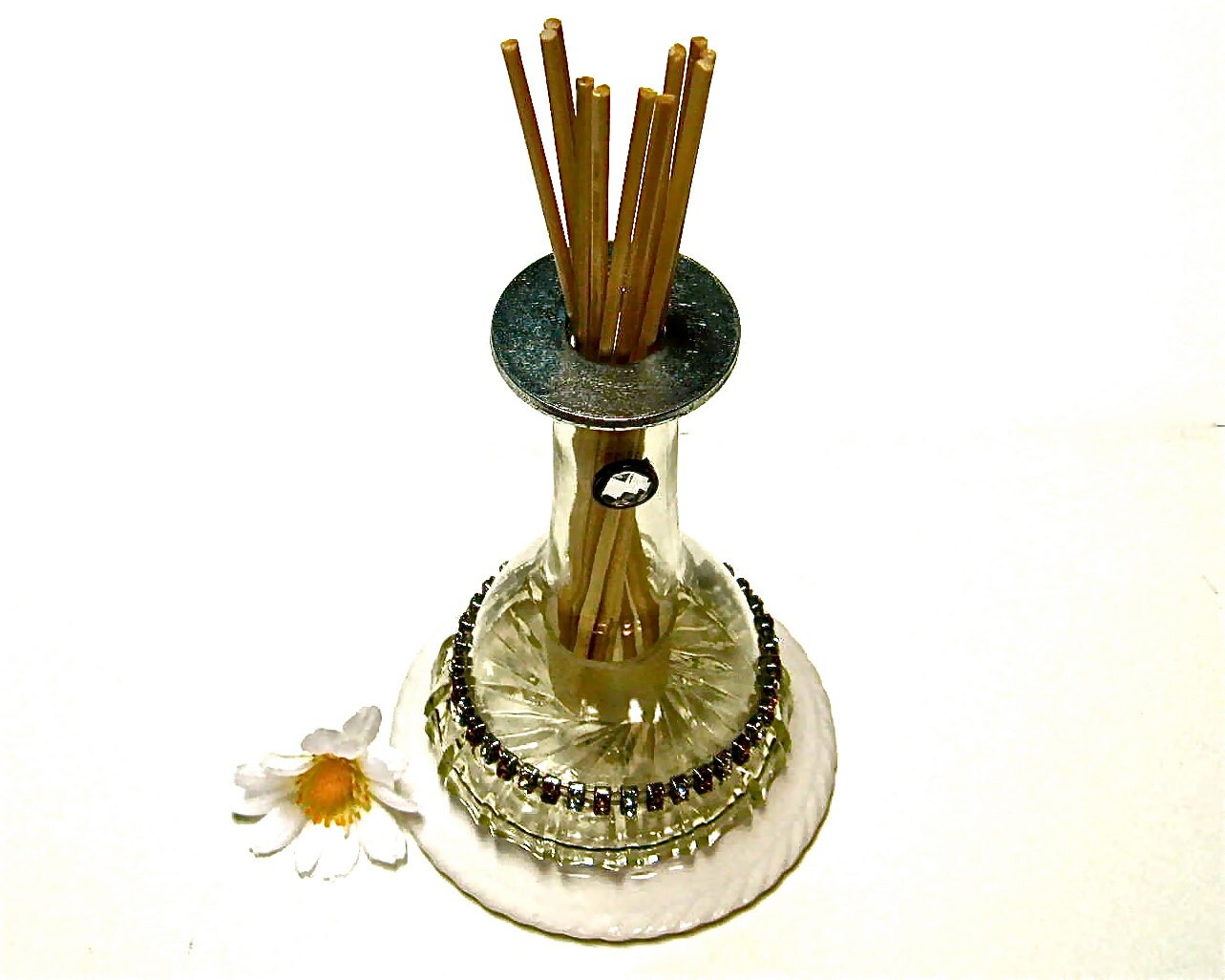 Essential Oil Diffuser Up Cycled Decorative Wine by PAVACreations