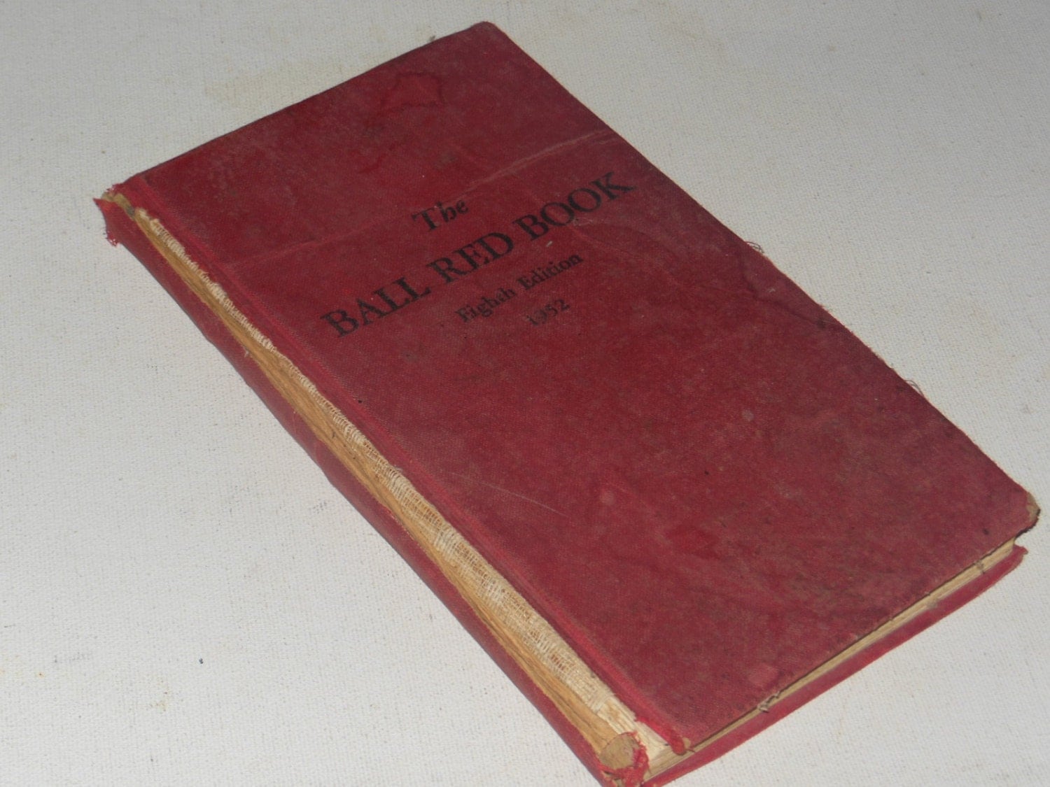 1952 The Ball Red Book Vintage Hardcover Greenhouse Book