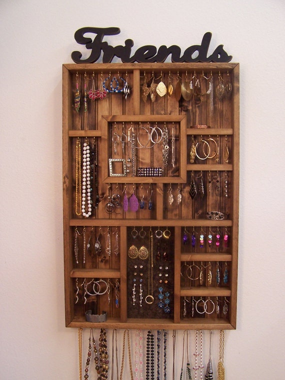 Items similar to Jewelry Wall Organizer on Etsy