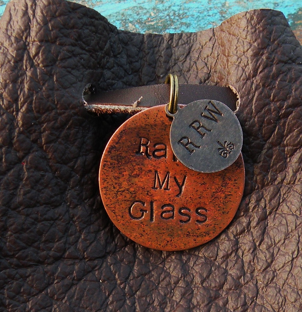 Pocket or Purse Magnifying Glass Lens with Leather by RaiseMyGlass