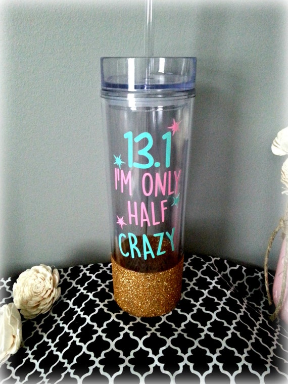 Half Marathon 13.1 Workout Water Bottle by