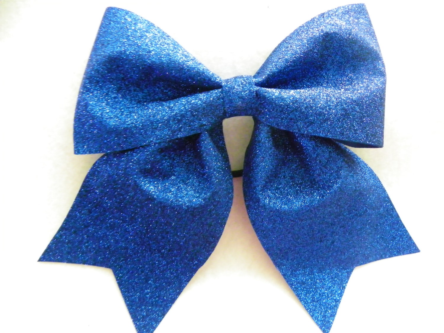 Royal Blue Glitter Bow