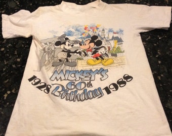 disney 60th mickey birthday shirt 1980 mouse friday popular items rld wo