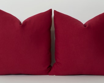 Maroon pillows Etsy