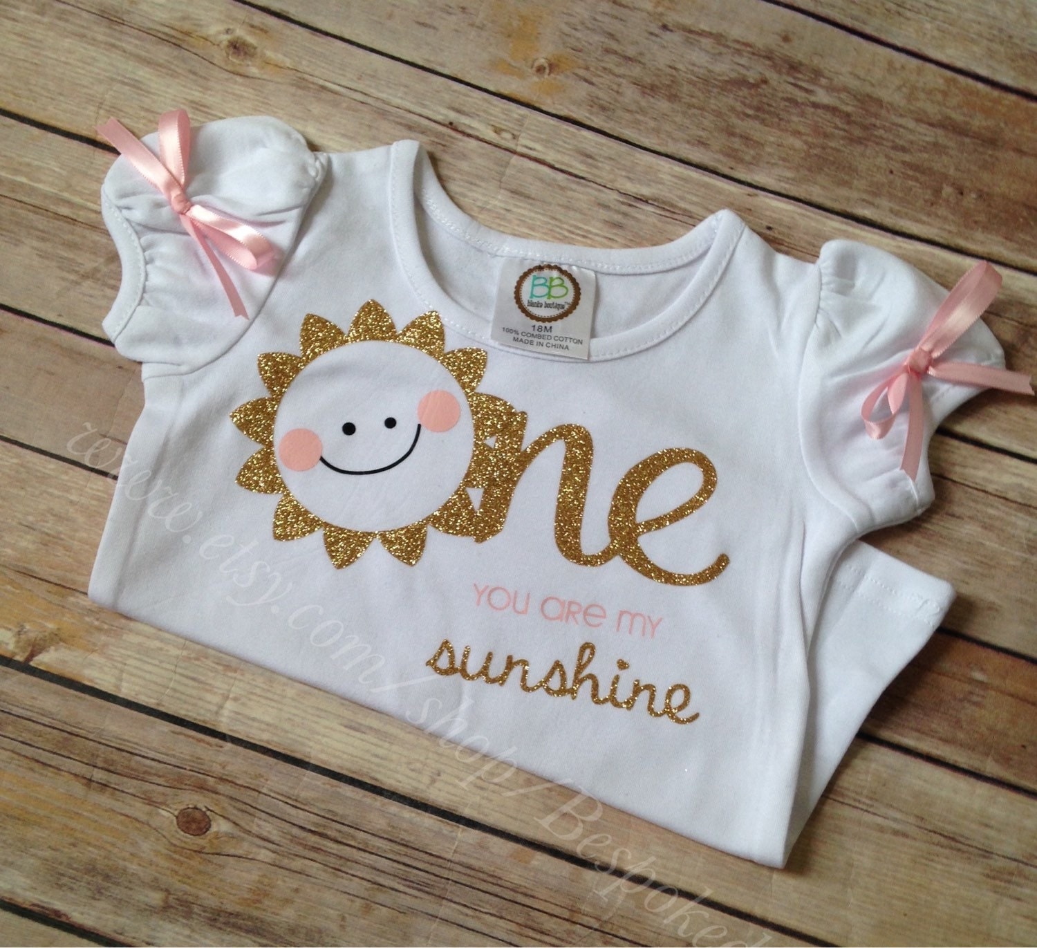 You are My Sunshine Shirt/First Birthday You are my Sunshine