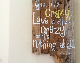 Reclaimed Wood Wall Art Be Free By Tillyrosedesigns On Etsy