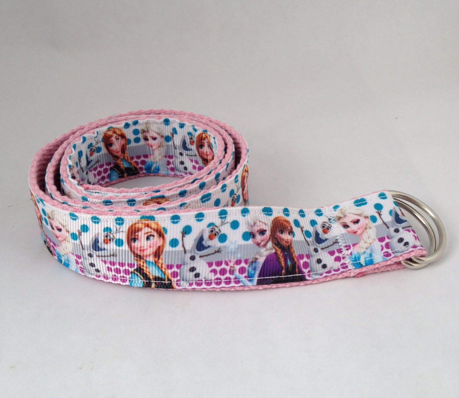 Frozen Disney Belt Girl's Adjustable Belt Elsa and Anna