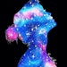 Galaxy Girl Print
