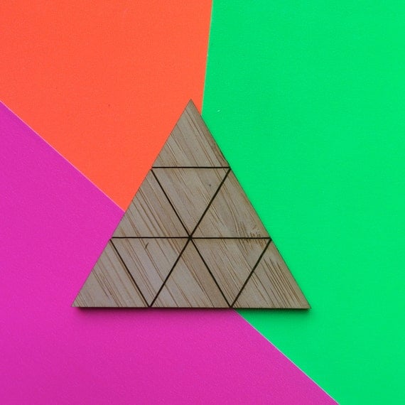 Items similar to Pyramid DUO Laser Cut Supplies on Etsy