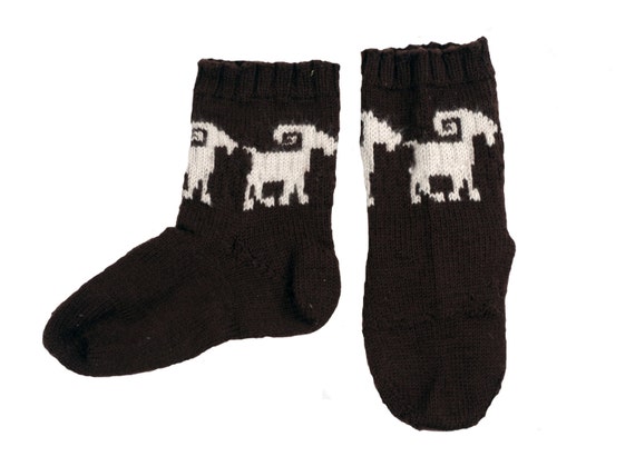 Goat Pattern Socks | jolly goat socks pdf knitting pattern for yarn by Goat Pattern Socks | jolly goat socks pdf knitting pattern for yarn by