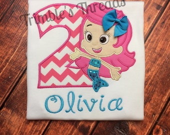 Bubble Guppies Birthday Shirt