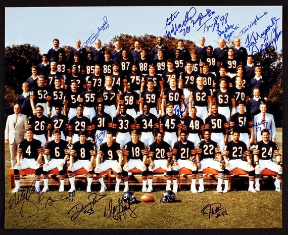 Superbowl Champs 1985 Chicago Bears Legends OF by MostlyArtStuff