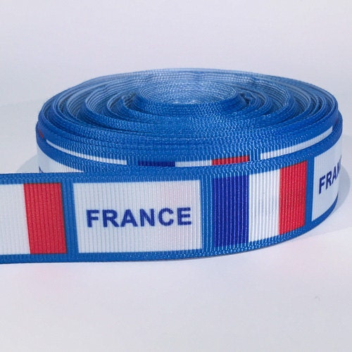5 yards of 7/8 inch France grosgrain ribbon