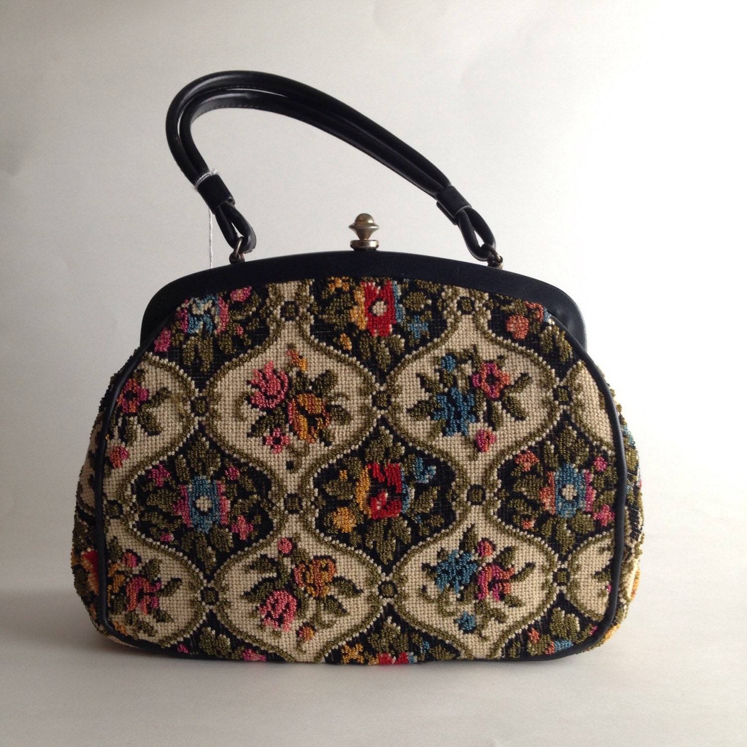 Markay Needlepoint Purse Tapestry Bag