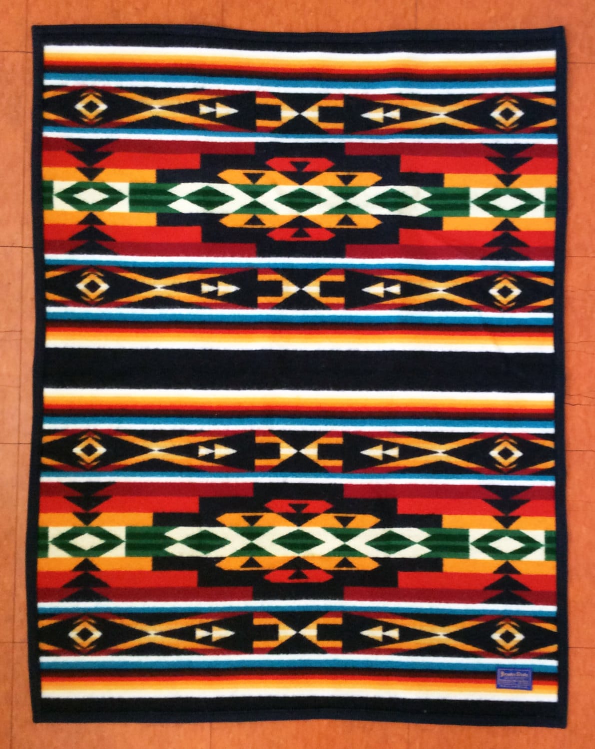 Beaver State Pendleton Saddle Blanket Vintage Southwest