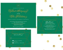 Diy wedding invitations jewels