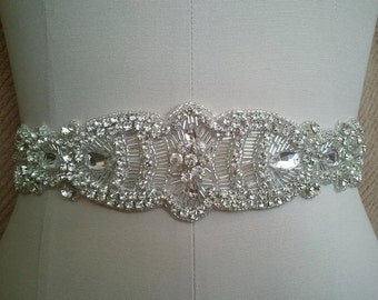 High quality bridal sash, wedding dress belt