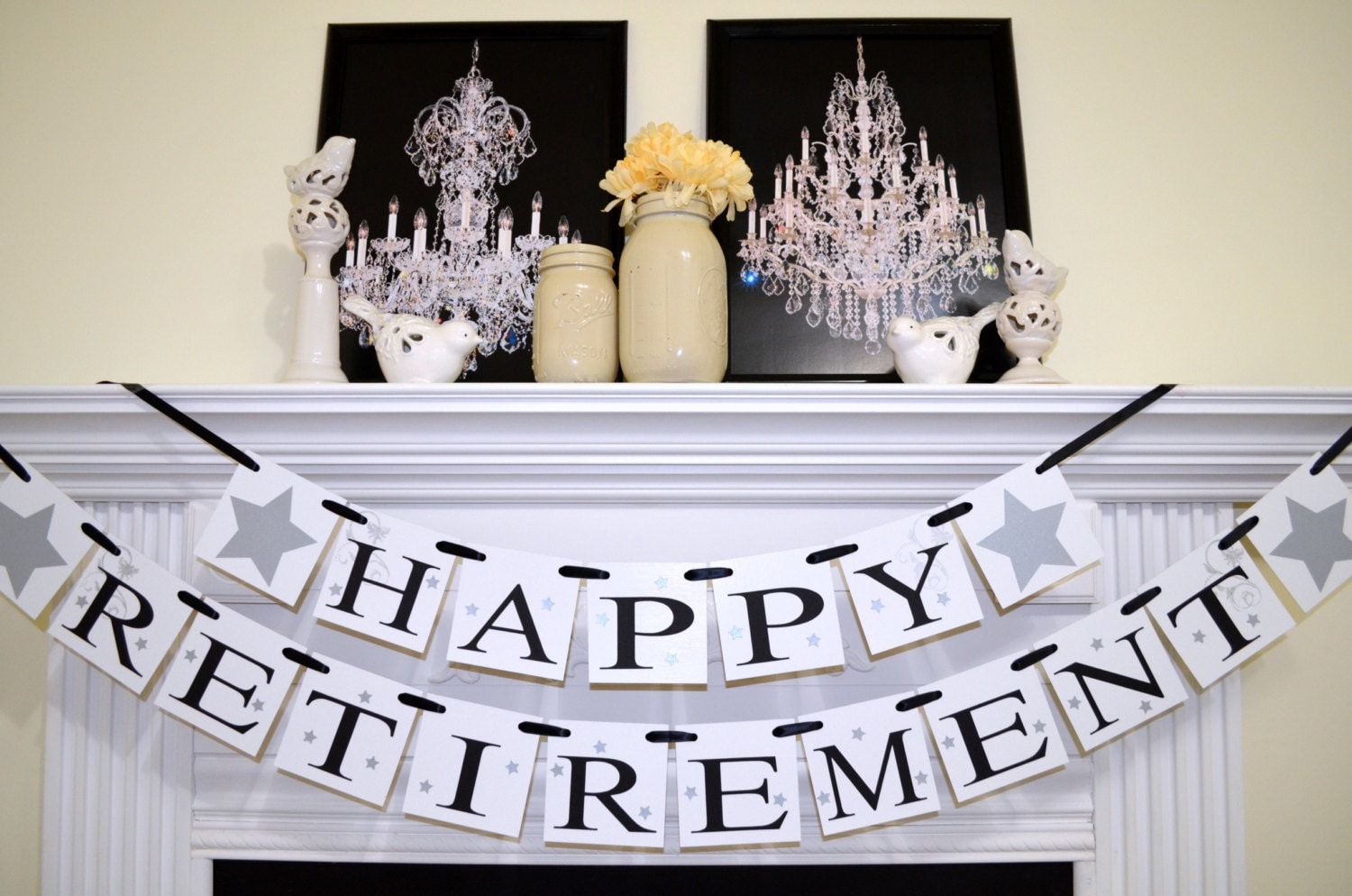 HAPPY Retirement Banner Congratulations banner Retirement