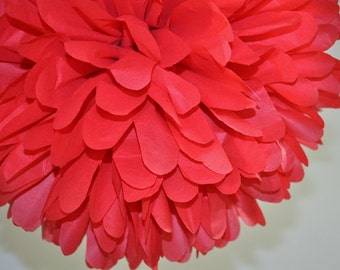 Red Bridal Shower Pom Pom, Mickey Mouse Party Decorations, Valentine's Day Decoration, Cinco de Mayo Fiesta Decorations, Holiday Centerpiece